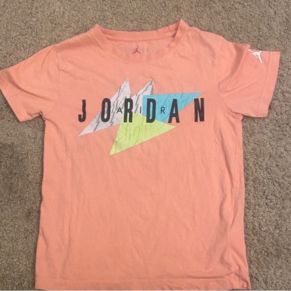 Jordan T-shirt, boy like peach color medium